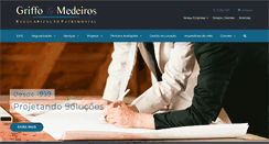 Desktop Screenshot of griffo-medeiros.com.br